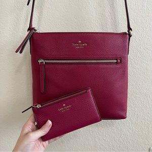 Kate Spade Crossbody Purse and Matching Wallet